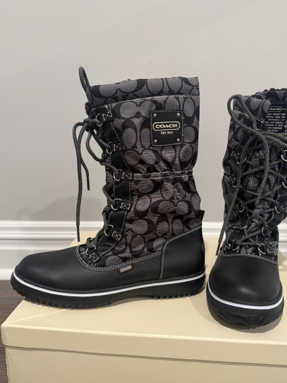 Coach Shane Boots